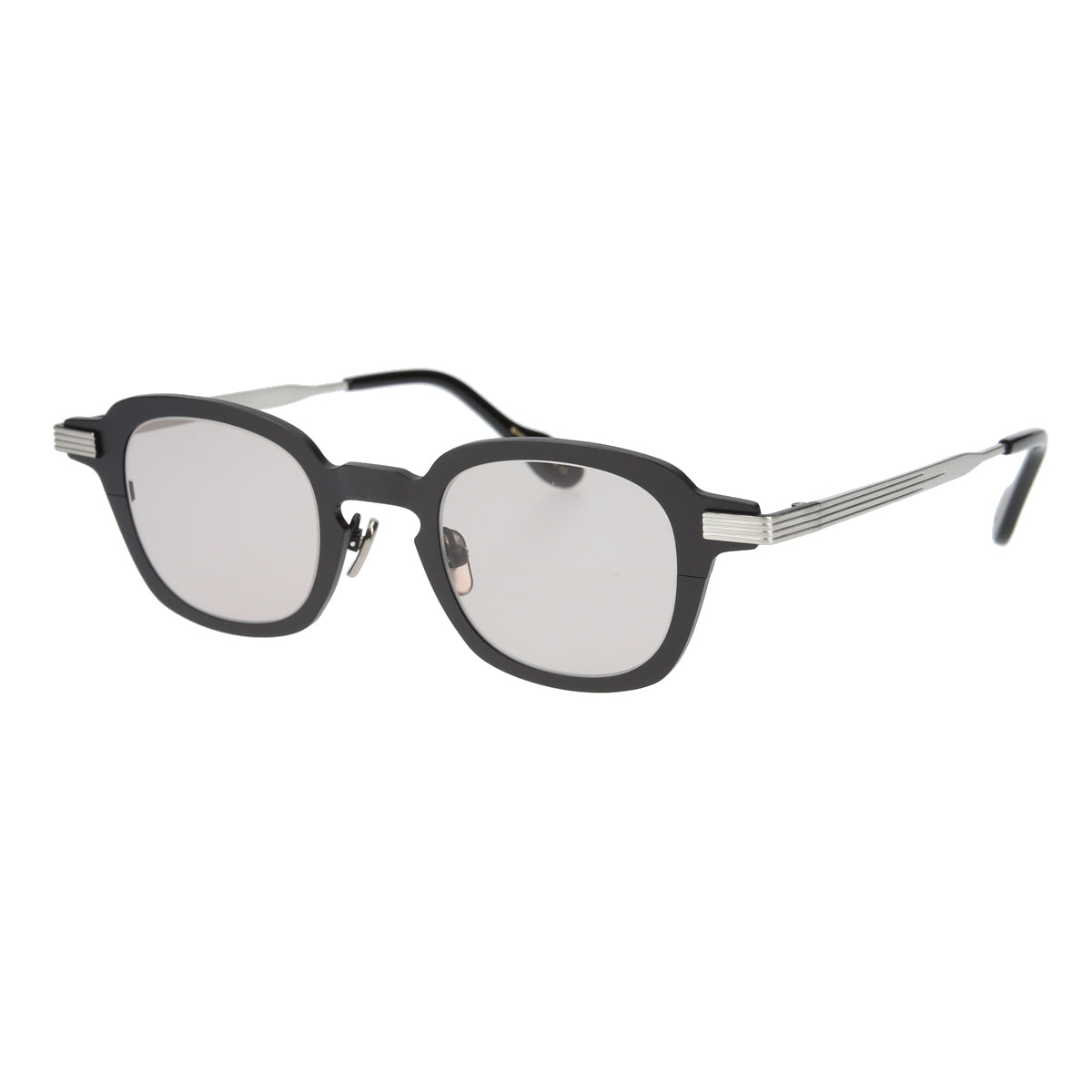 paul  black × silver  brown lens
