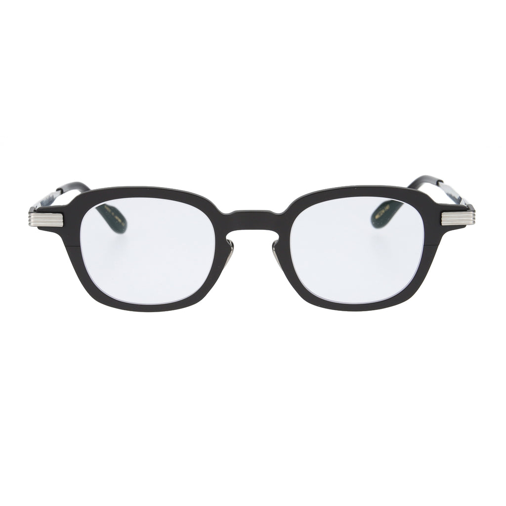 paul  black × silver  clear lens