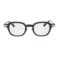 paul  black × silver  clear lens