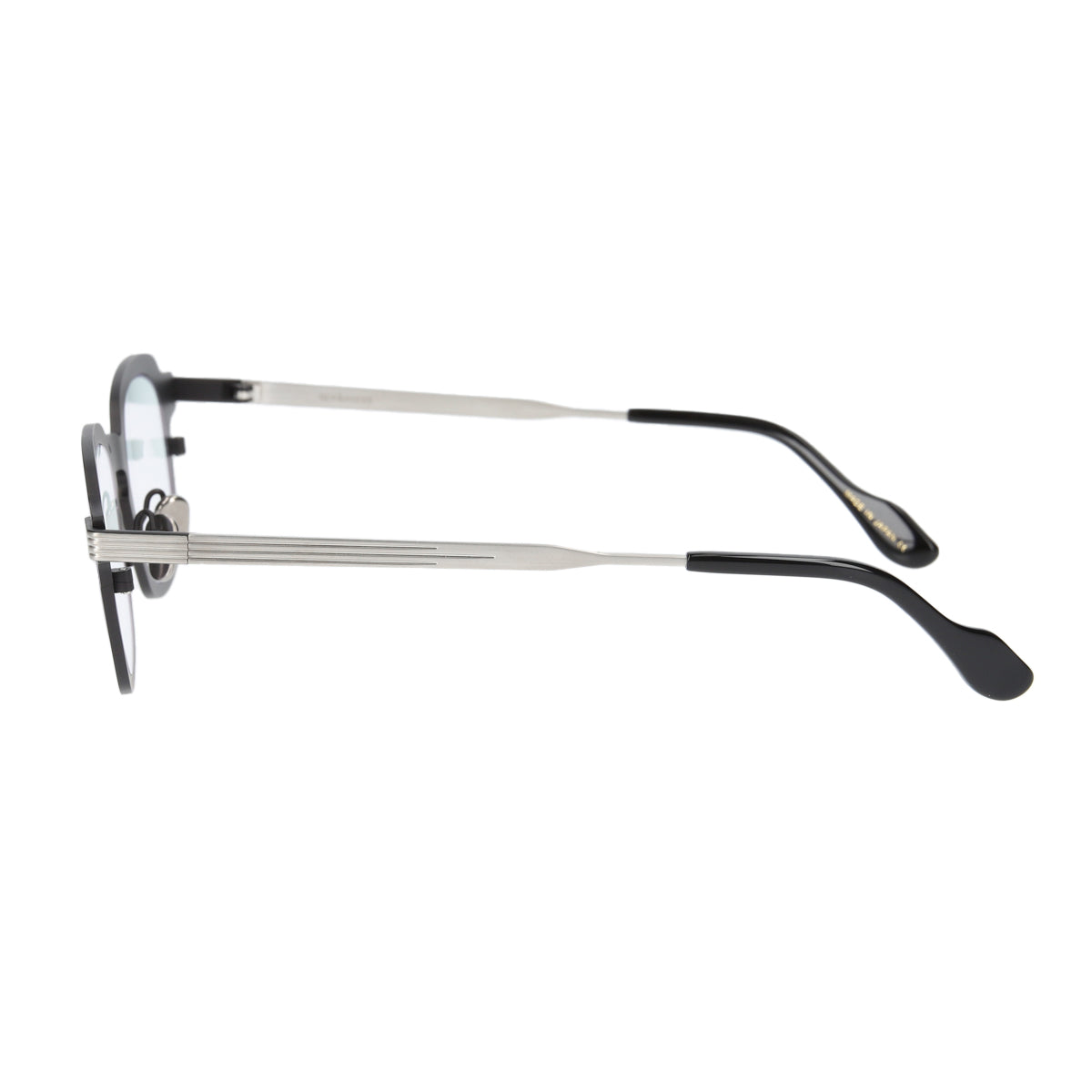 paul  black × silver  clear lens