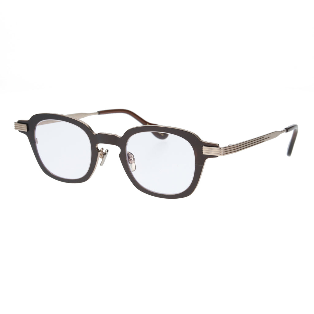 paul  brown × gold clear lens