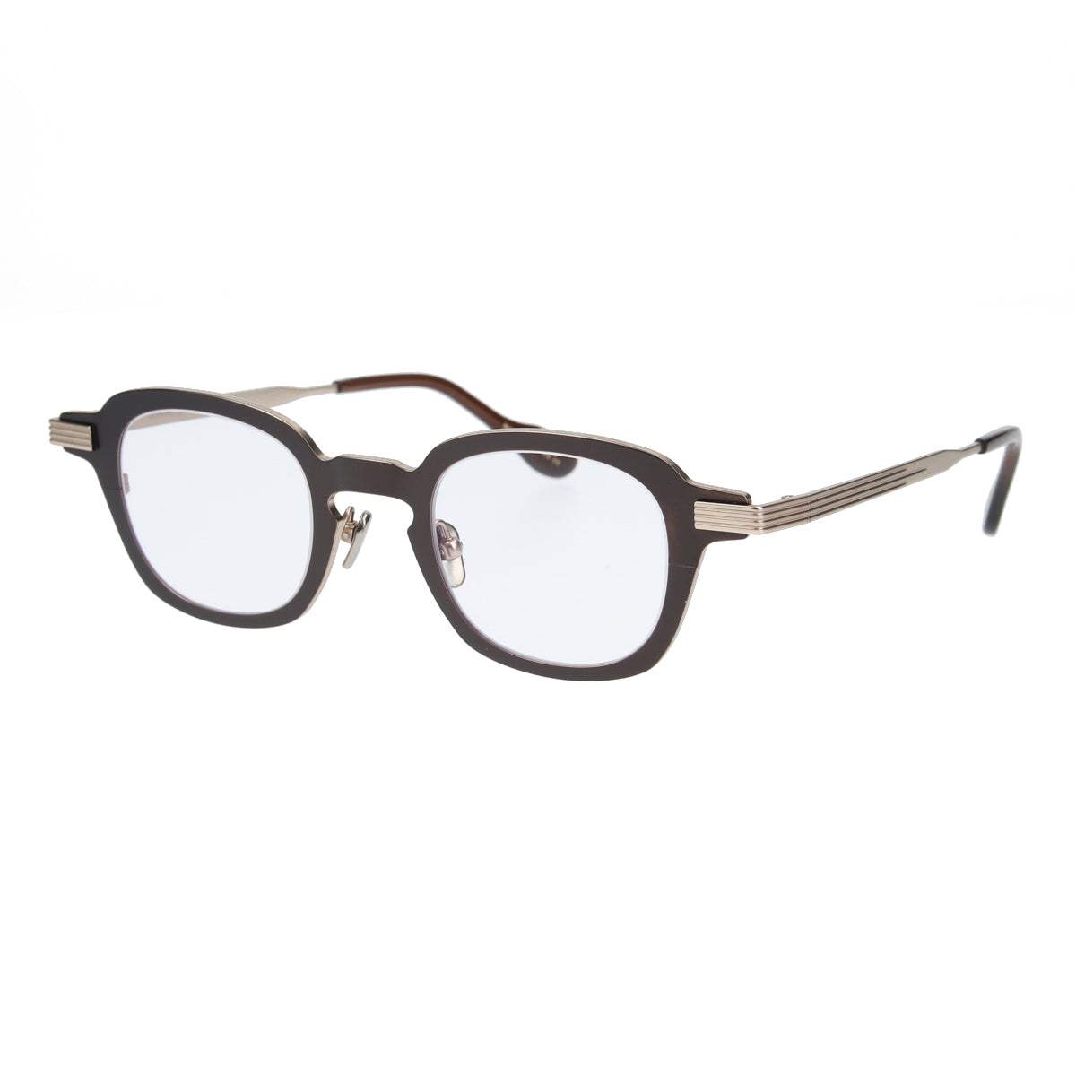 paul  brown × gold clear lens
