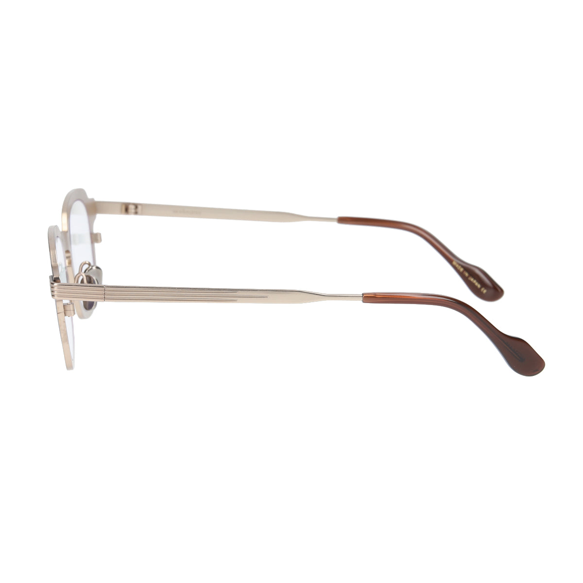 paul  brown × gold clear lens