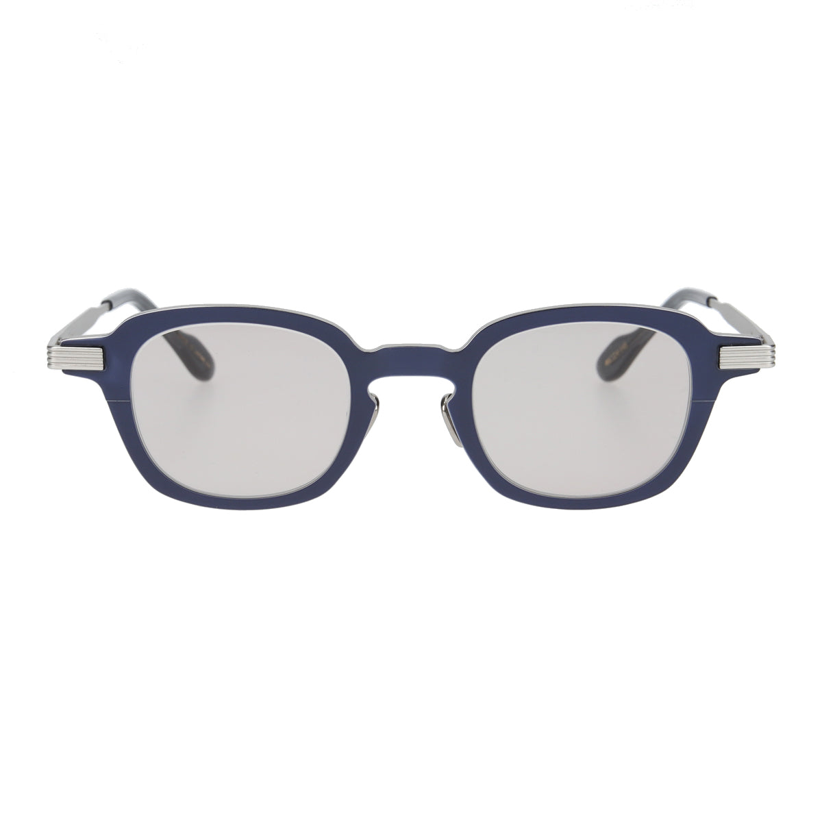 paul  navy × silver  brown lens