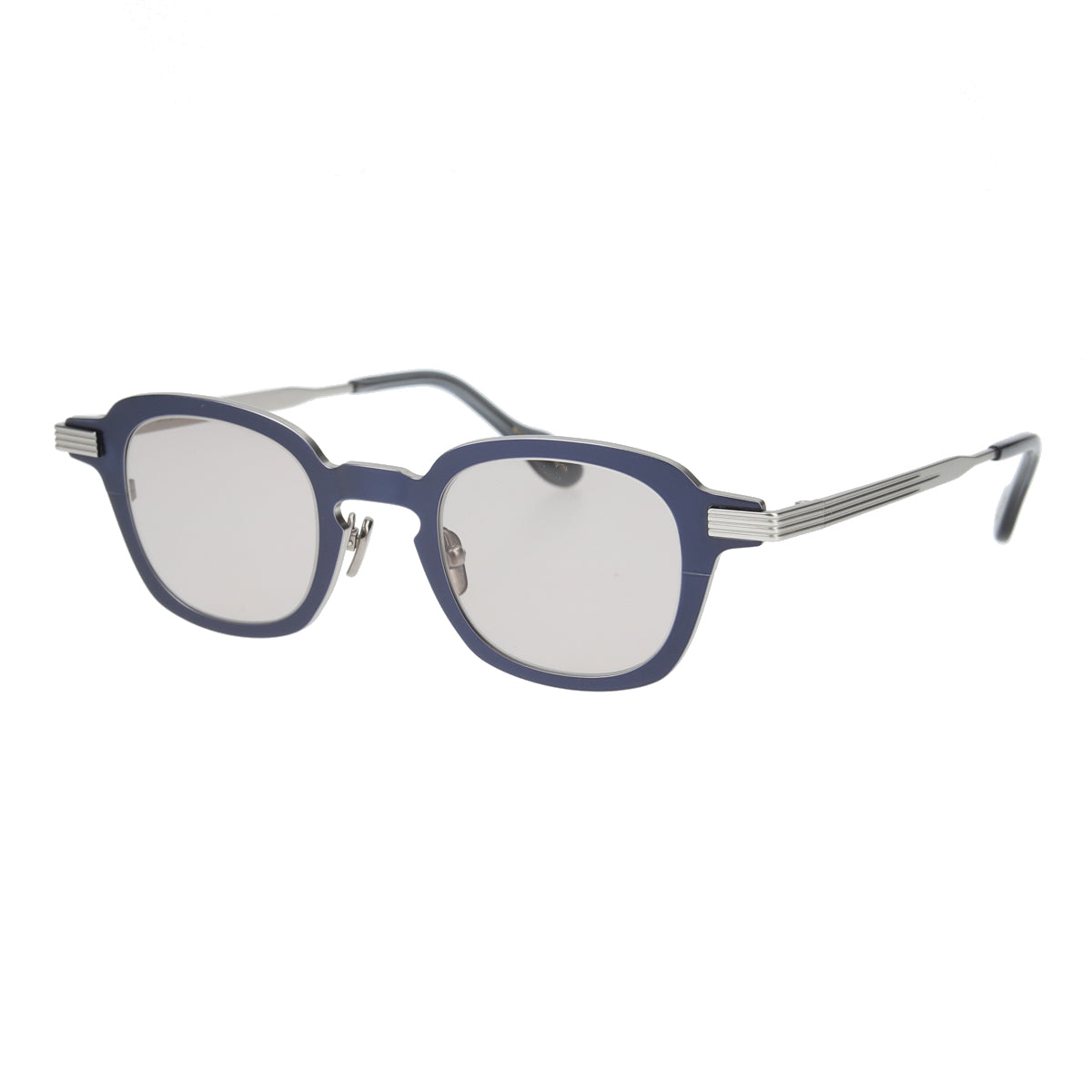 paul  navy × silver  brown lens