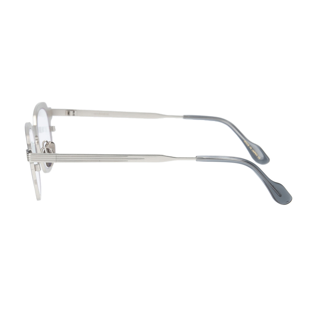 paul  navy × silver  clear lens