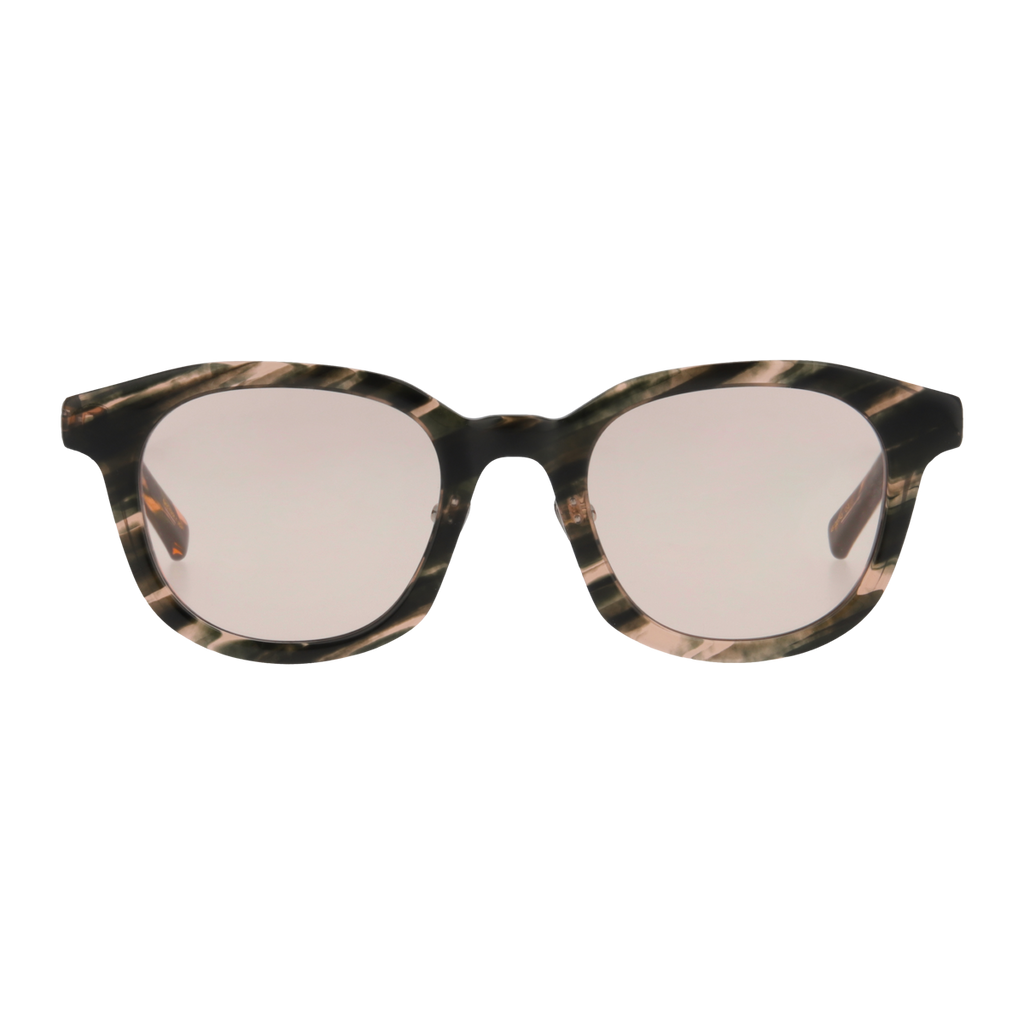 pepper  mix dark green brown lens