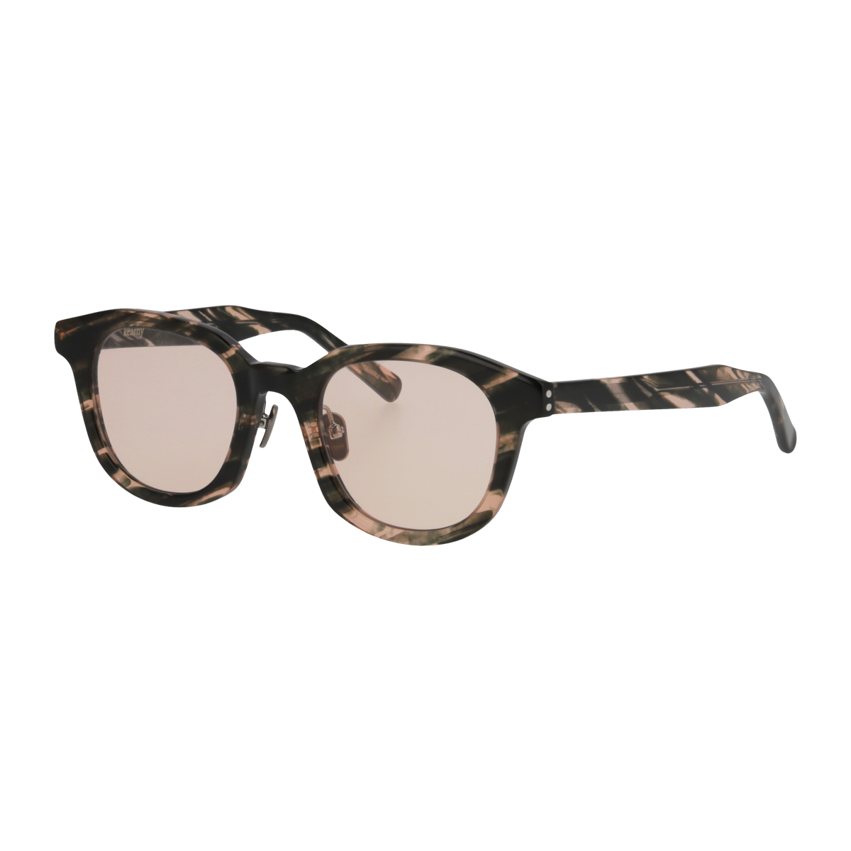 pepper  mix dark green brown lens