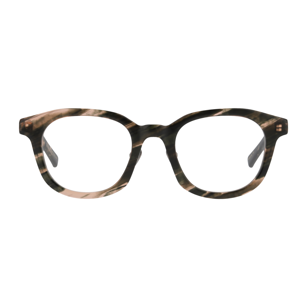 pepper  mix dark green clear lens