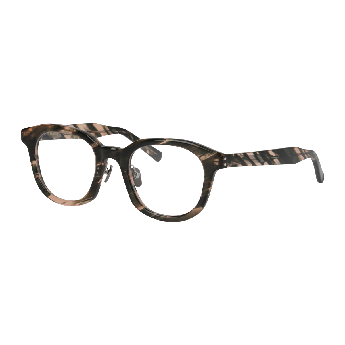 pepper  mix dark green clear lens