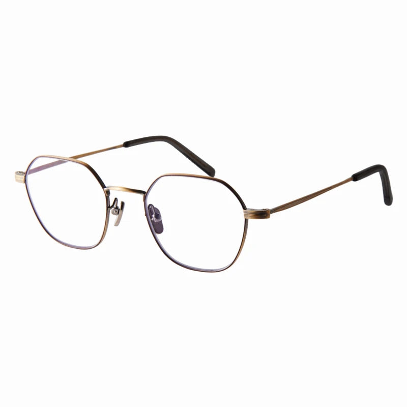raymond　antique gold　clear lens