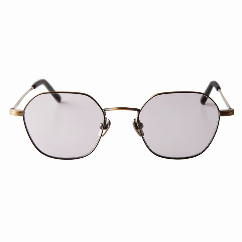 raymond　antique gold　gray lens