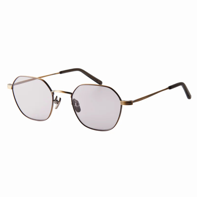 raymond　antique gold　gray lens