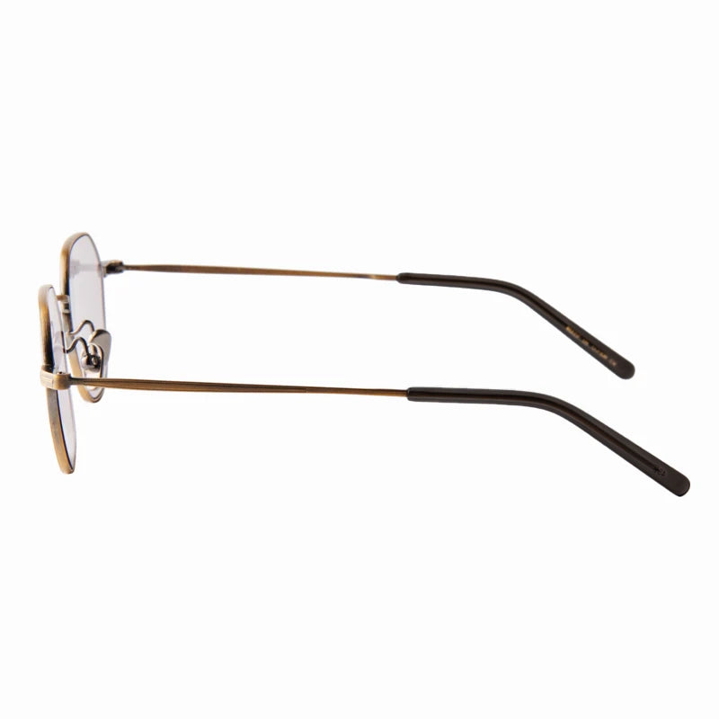 raymond　antique gold　gray lens