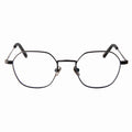raymond　black　clear lens