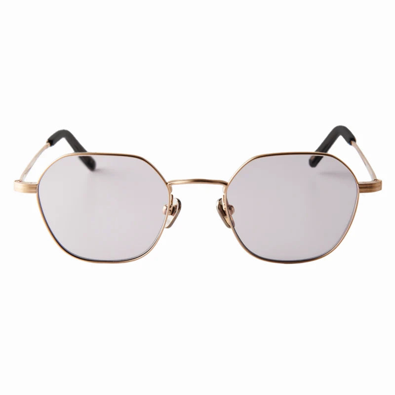 raymond　gold　gray lens