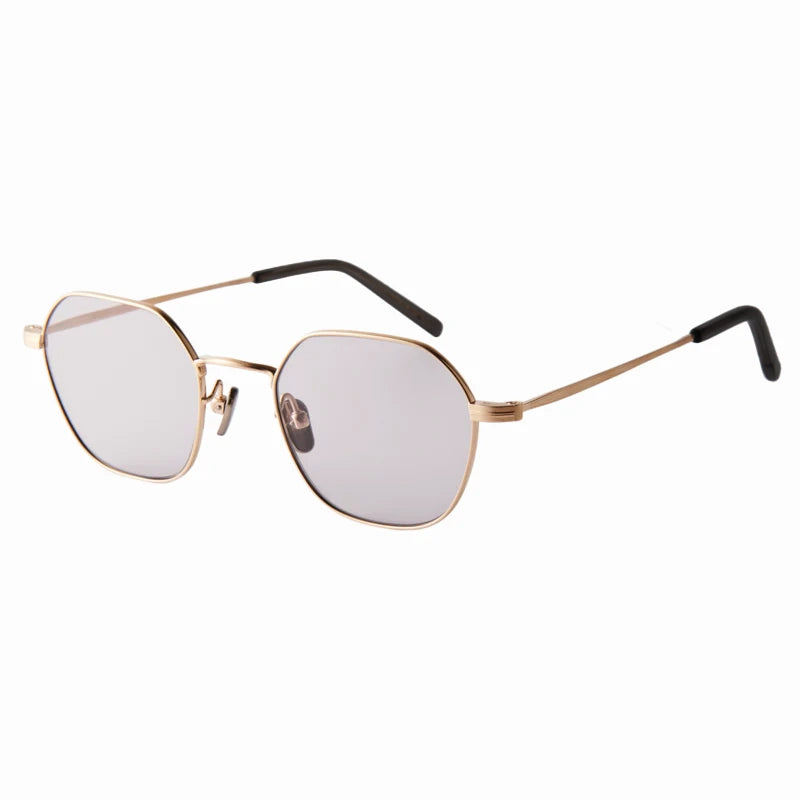 raymond　gold　gray lens