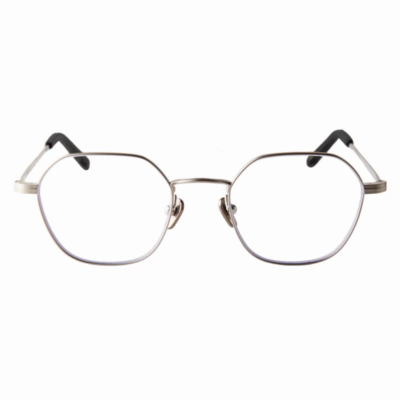 raymond　silver　clear lens