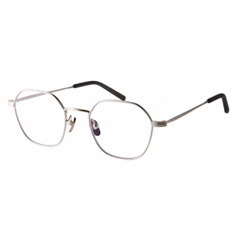 raymond　silver　clear lens