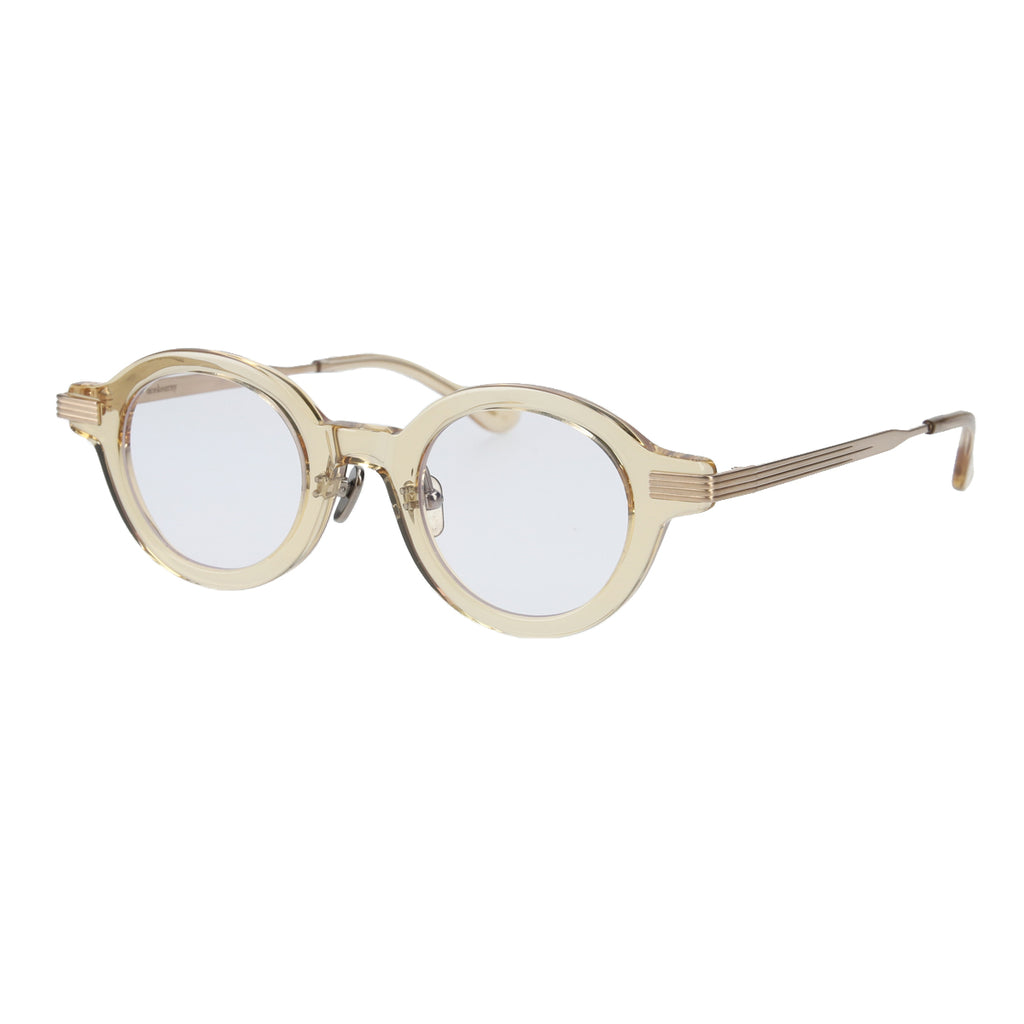 saint  amber gold clear lens