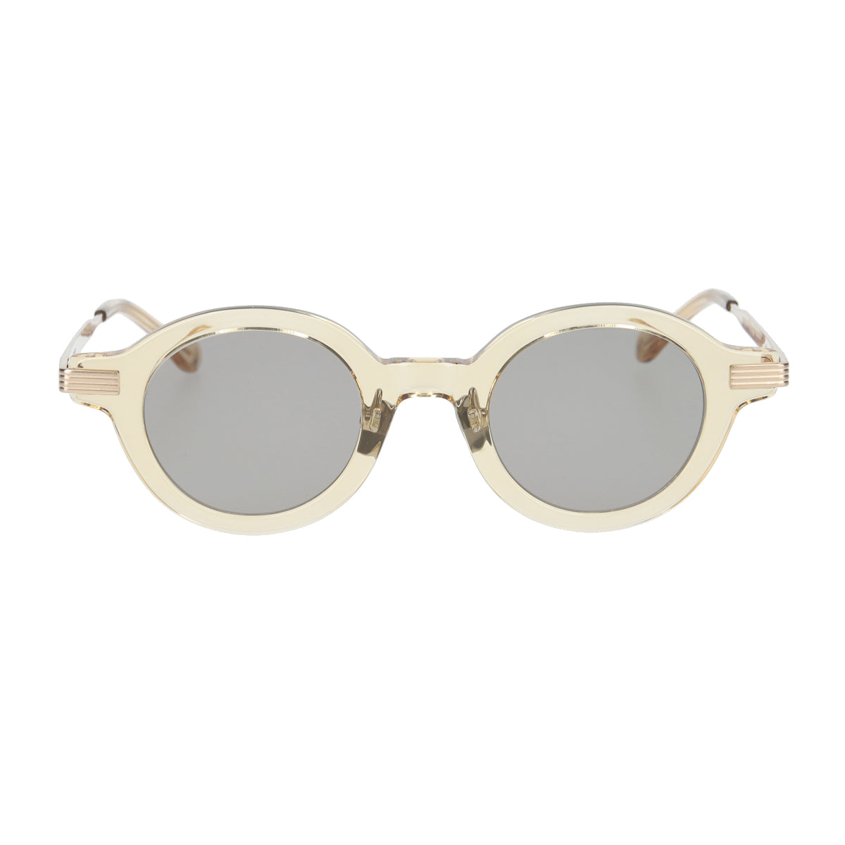 saint  amber gold  gray lens