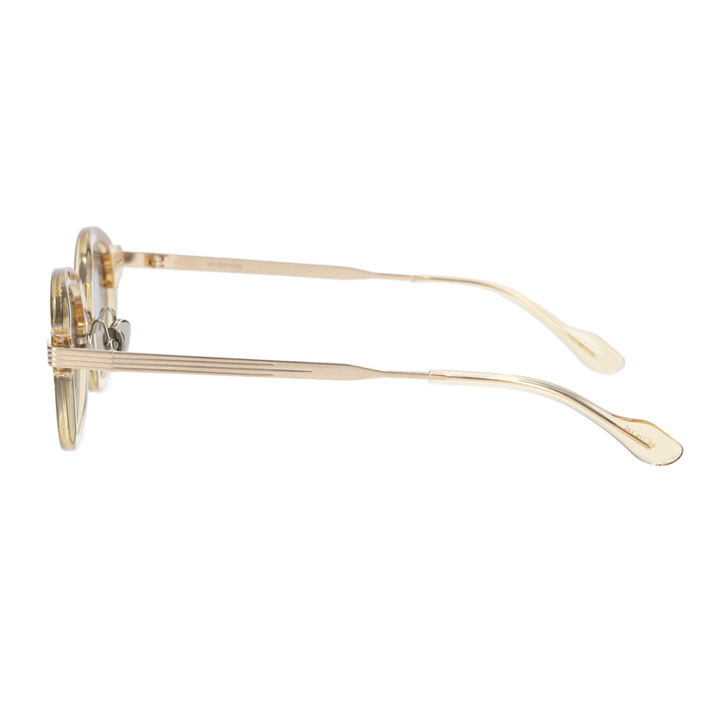 saint  amber gold  gray lens