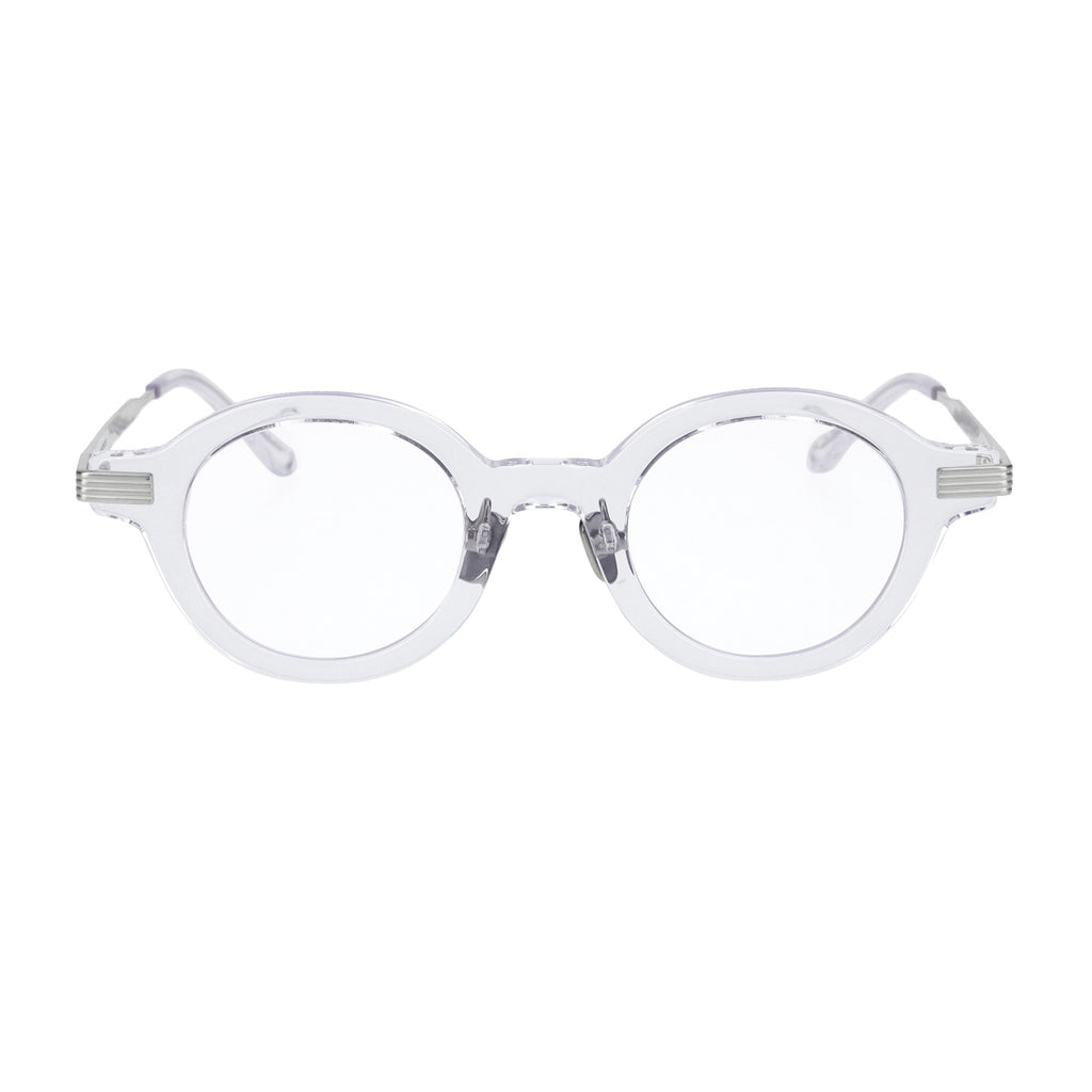 saint  crystal purple × silver  clear lens