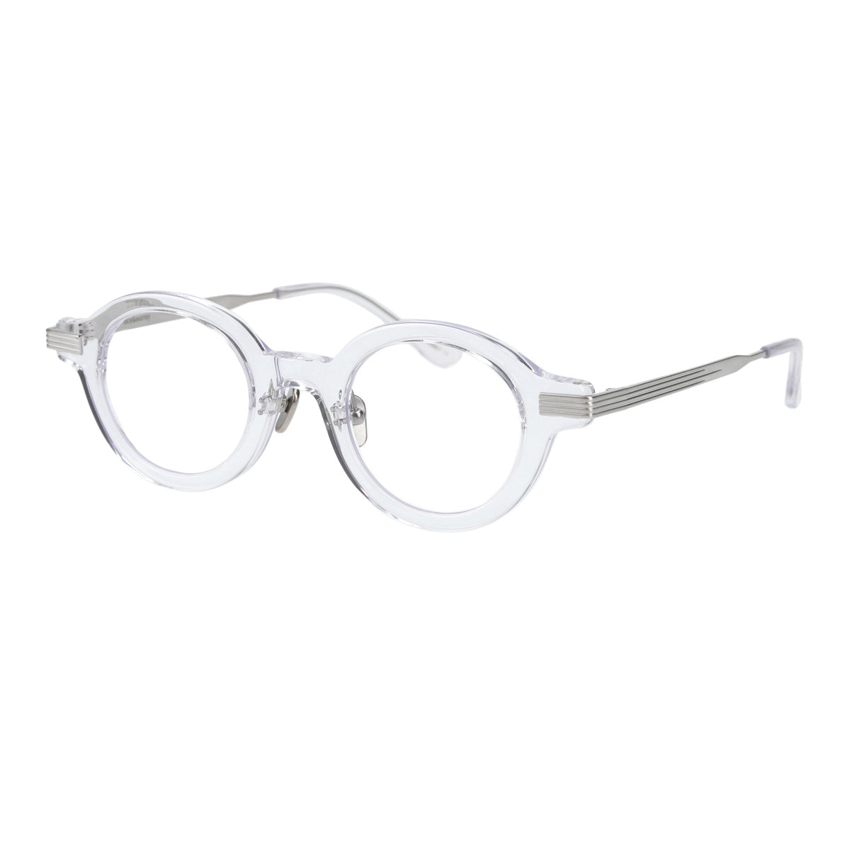 saint  crystal purple × silver  clear lens