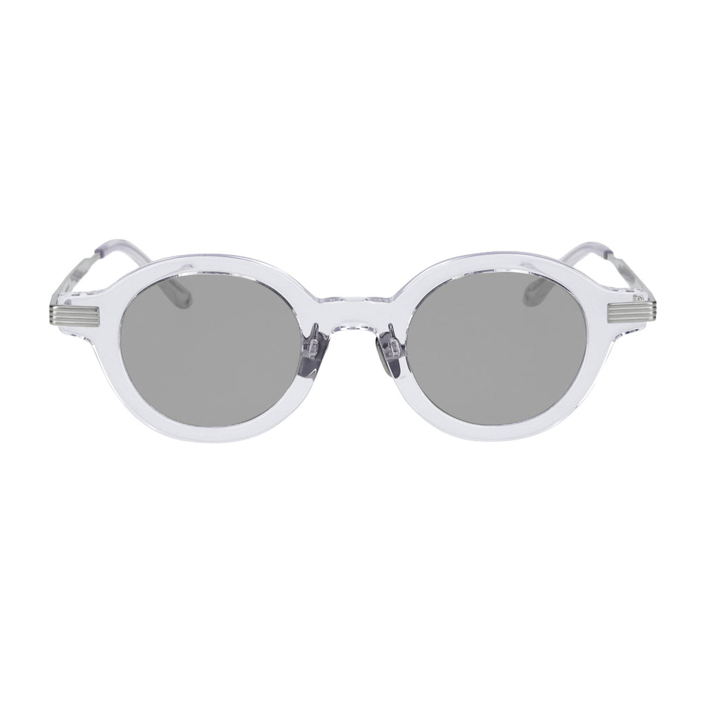 saint  crystal purple × silver  gray lens