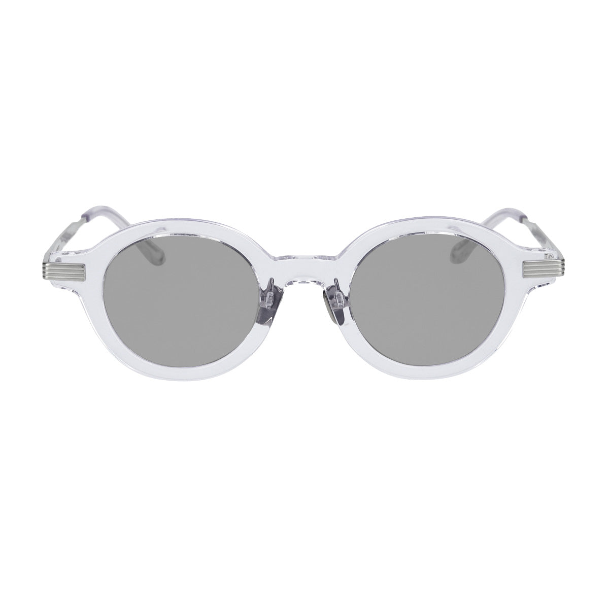 saint  crystal purple × silver  gray lens