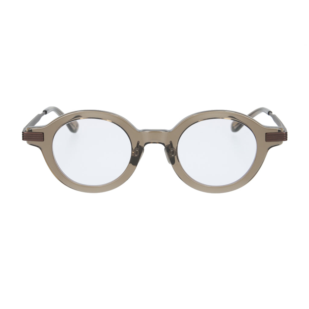 saint  khaki brown  clear lens