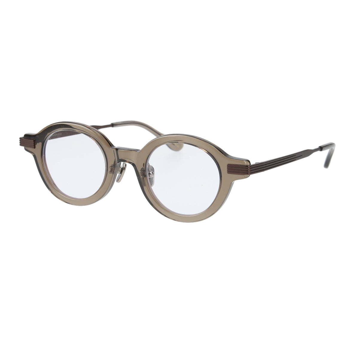 saint  khaki brown  clear lens