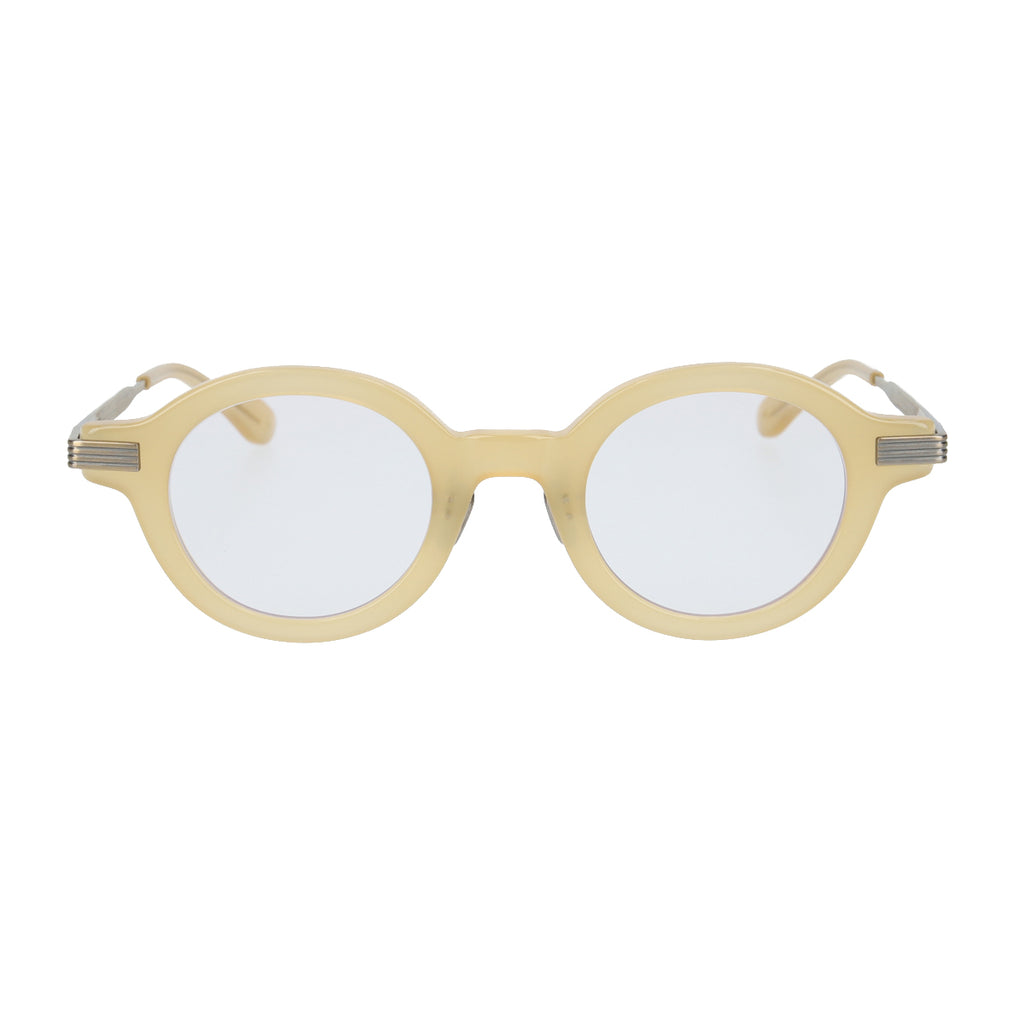 saint  fang yellow antique gold   clear lens