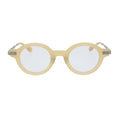saint  fang yellow antique gold   clear lens