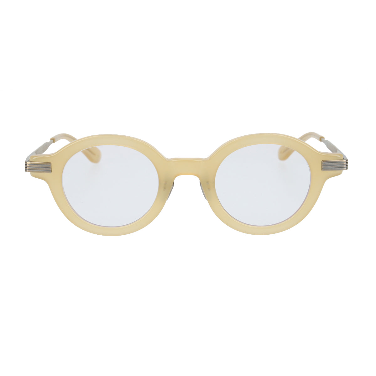 saint  fang yellow antique gold   clear lens