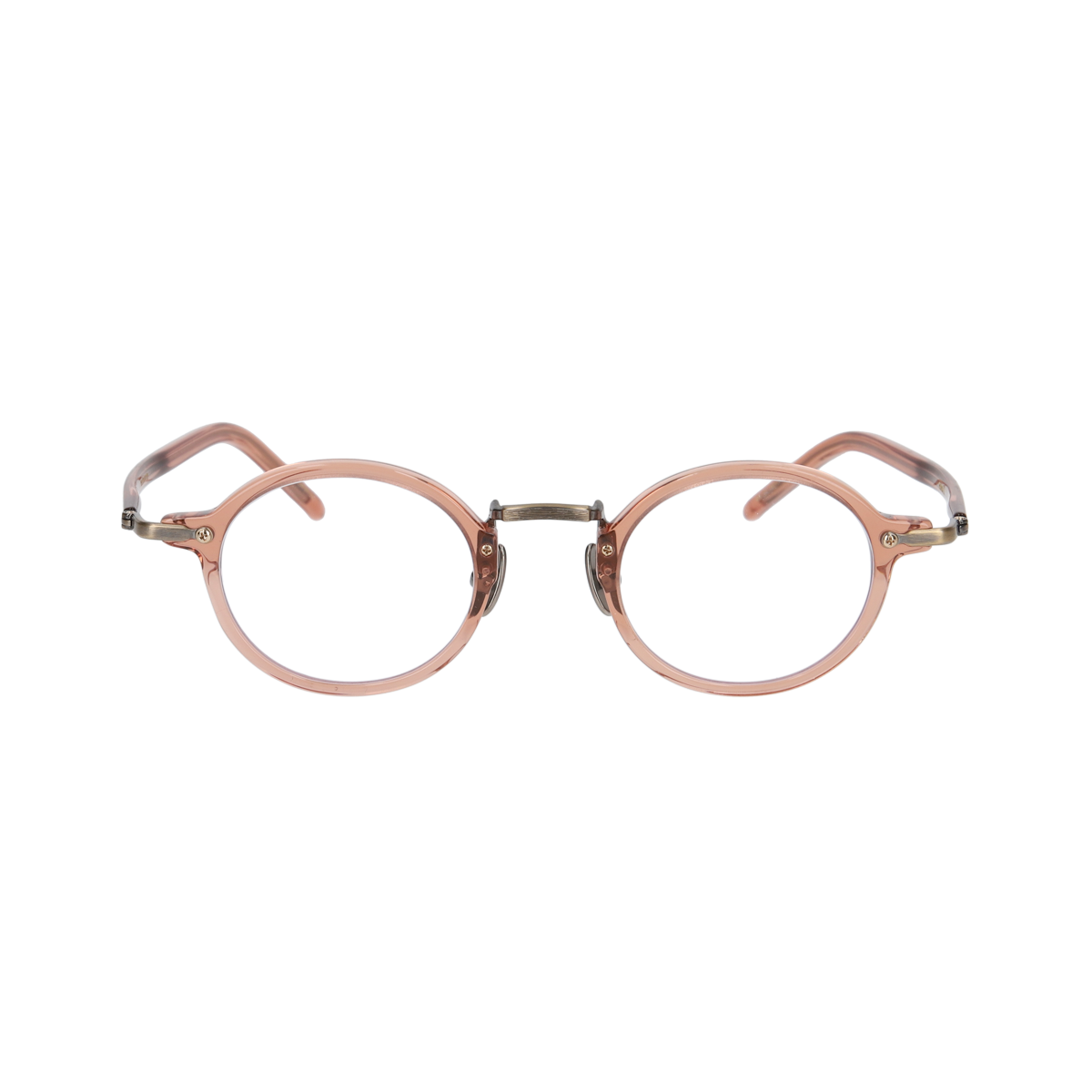 susanⅡ orange clear x antique gold  clear lens