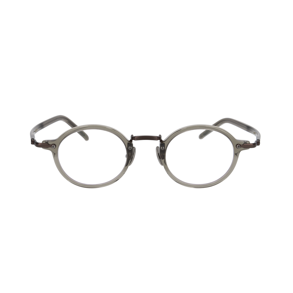 susanⅡ smoke khaki x brown  clear lens
