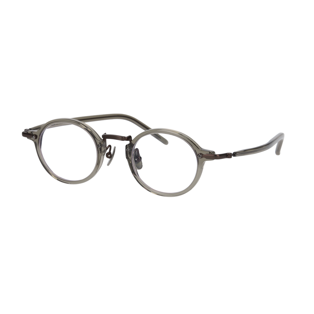 susanⅡ smoke khaki x brown  clear lens