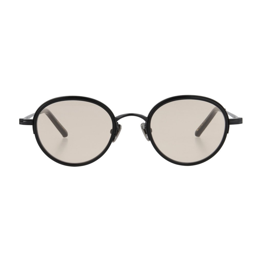 thomas　black　brown lens