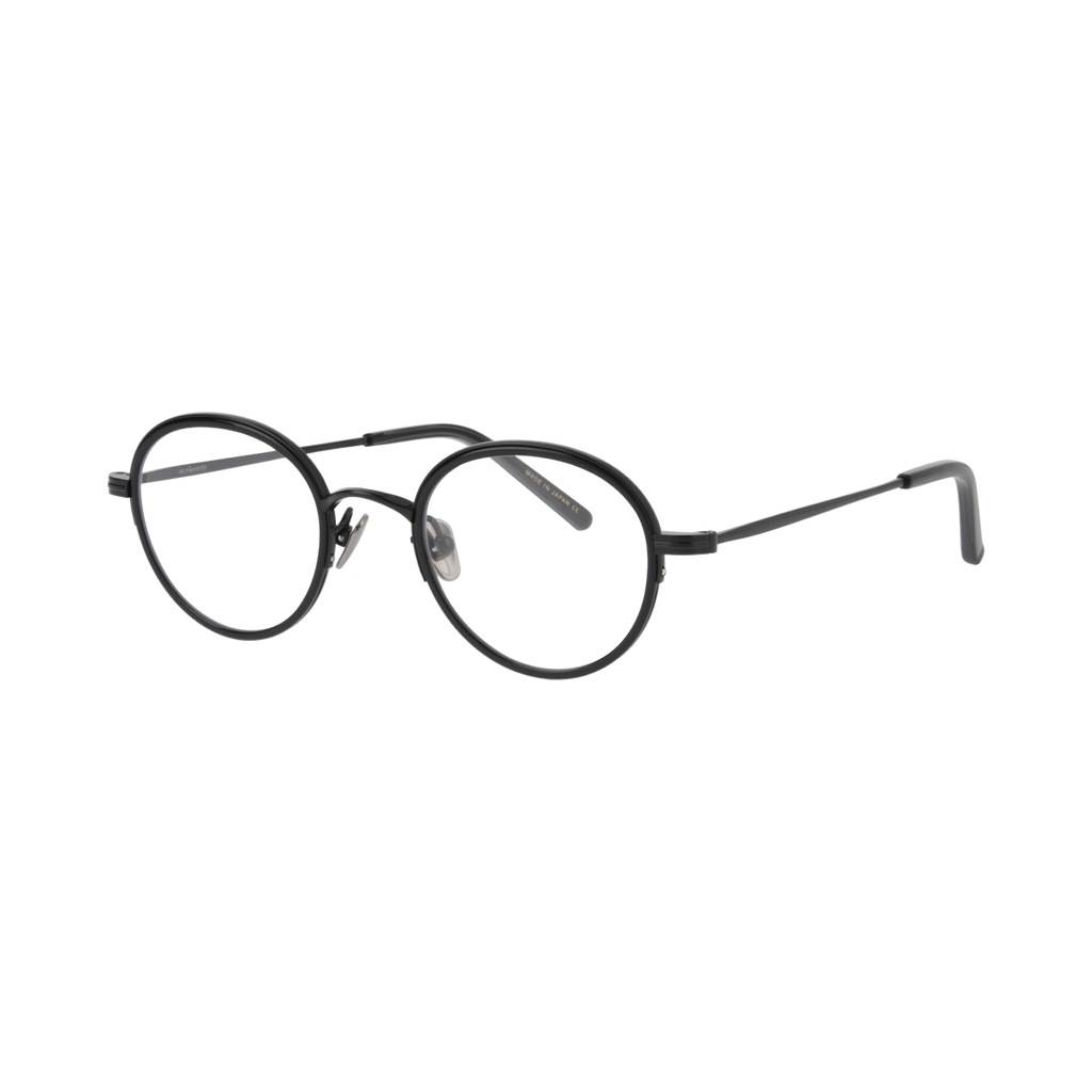 thomas　black　clear lens