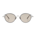 thomas　clear gray　brown lens