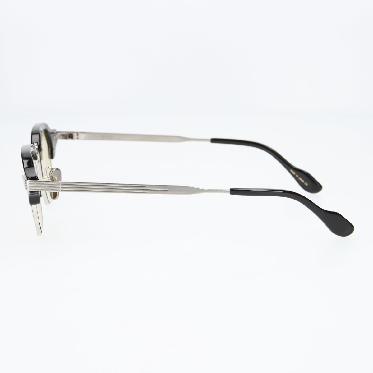 tommy　black x silver　yellow lens