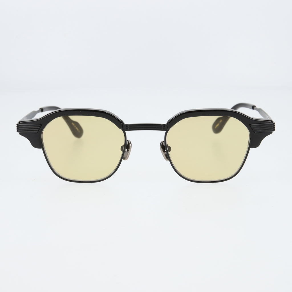 tommy　black x black　yellow lens