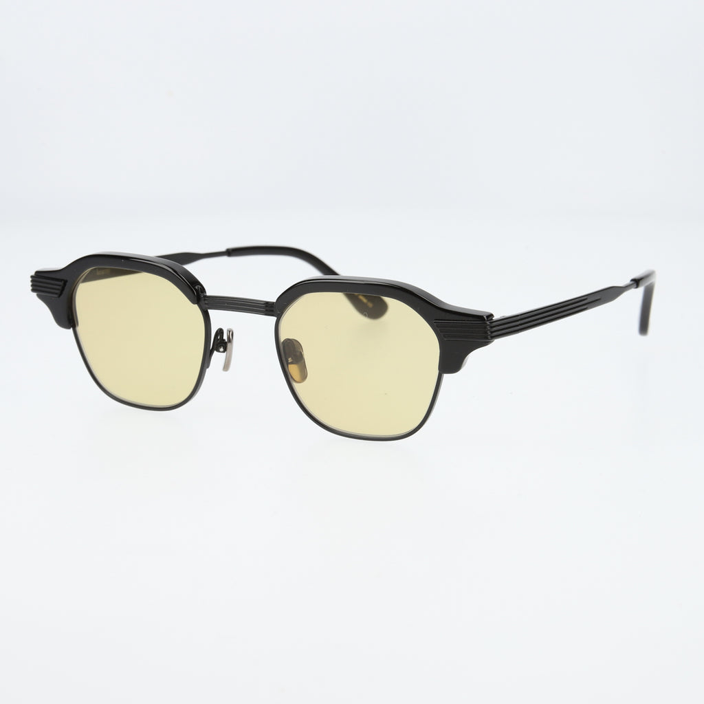 tommy　black x black　yellow lens