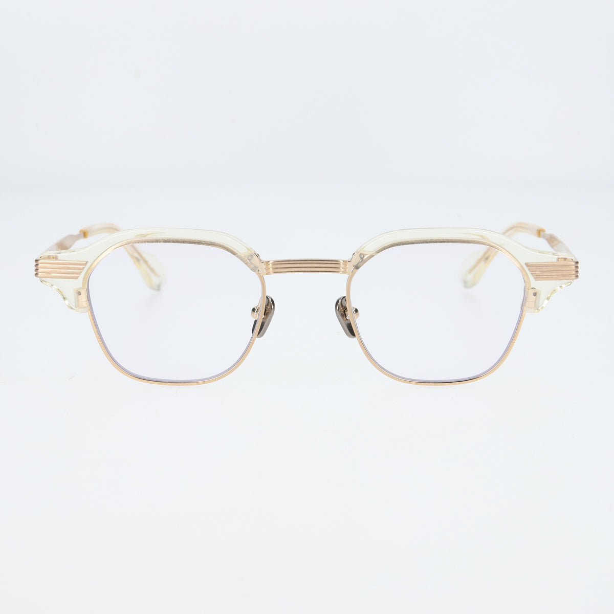 tommy　clear yellow x gold　clear lens