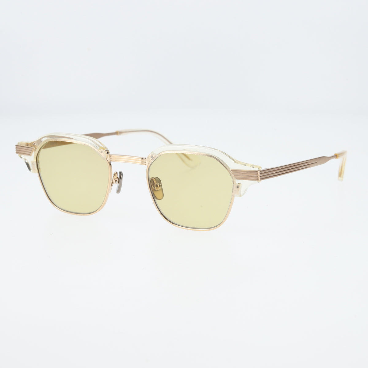 tommy　clear yellow x gold　yellow lens