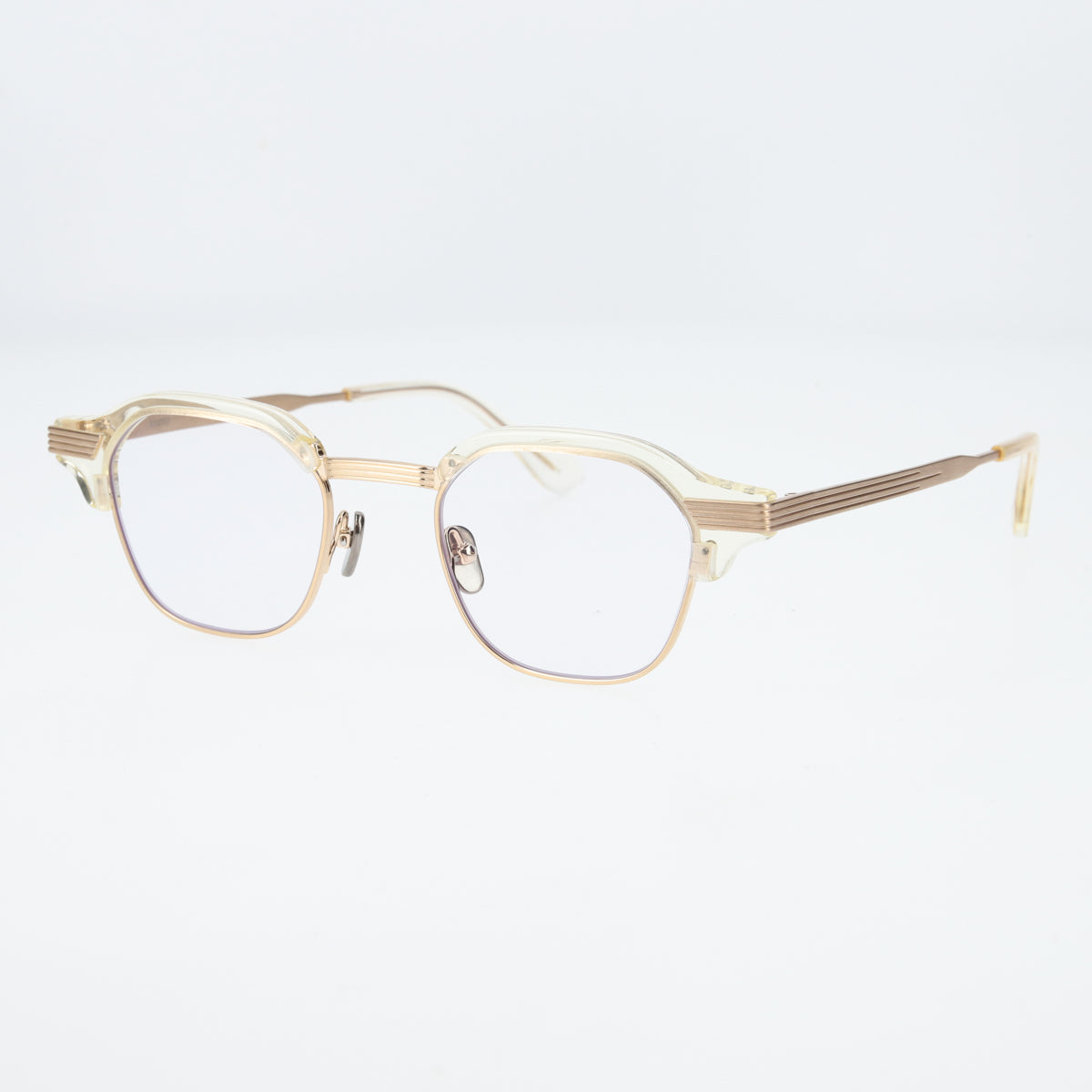 tommy　clear yellow x gold　clear lens