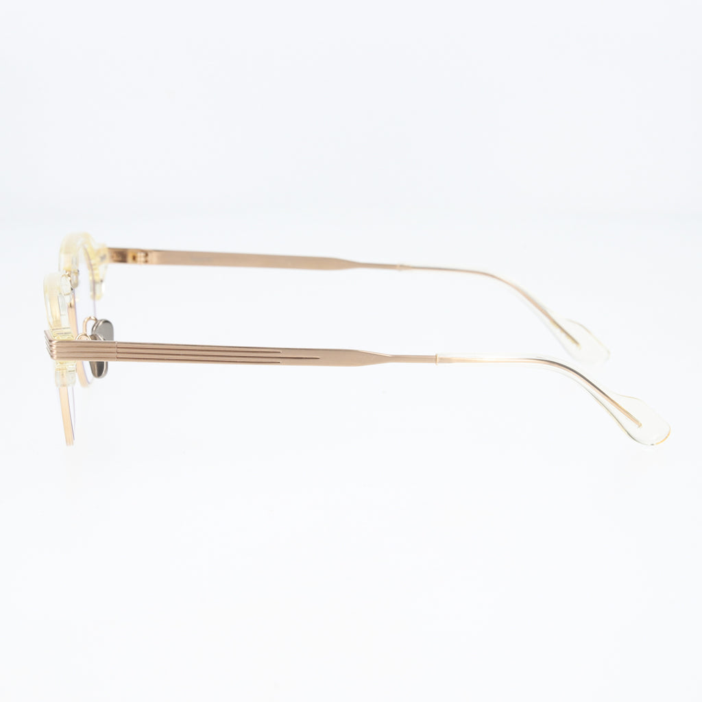 tommy　clear yellow x gold　clear lens