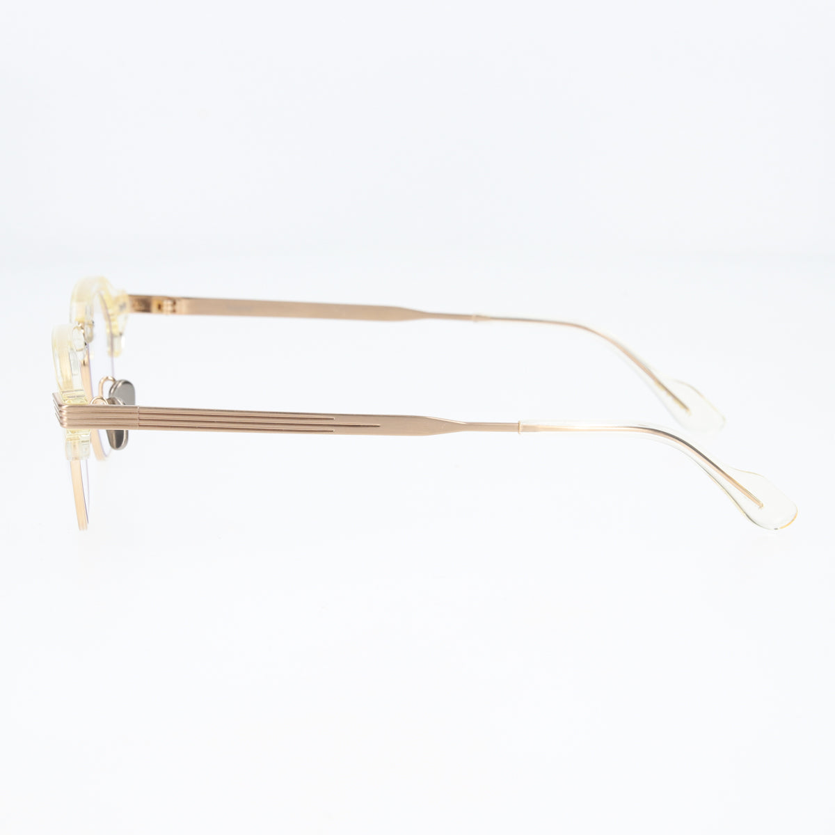 tommy　clear yellow x gold　clear lens