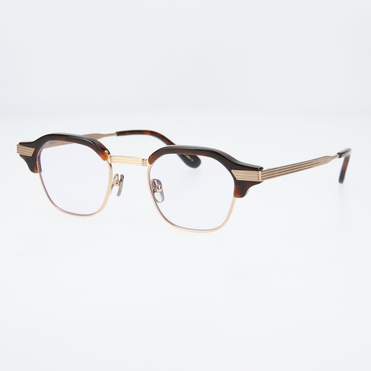 tommy　chocolate demi x gold　clear lens